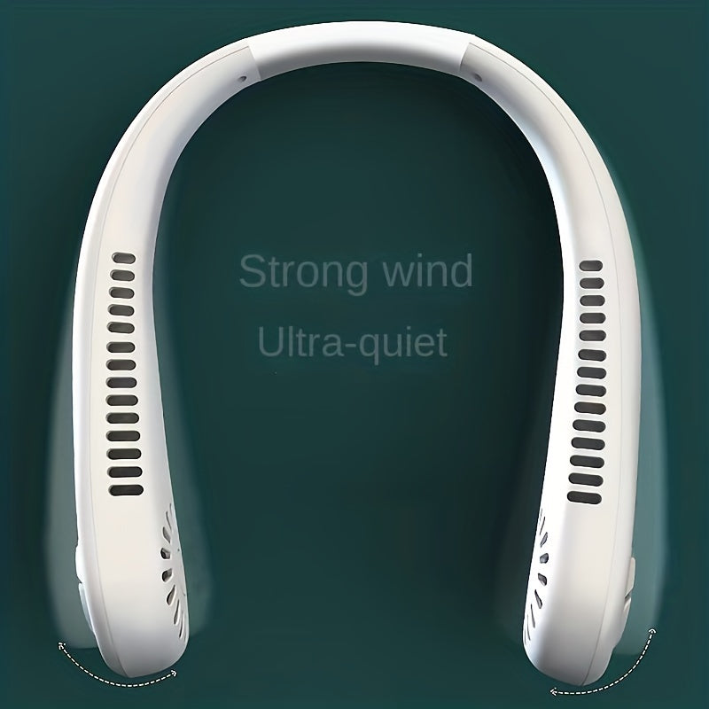 Bladeless USB Portable Neck Fan for Cooling