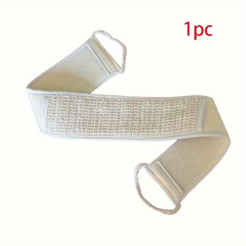 Natural Exfoliating Loofah Back Scrubber For Shower Bath Long Handle