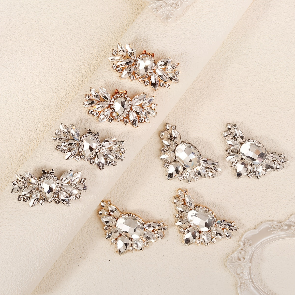 Rhinestone Shoe Clips for Women Bridal Party Accessory