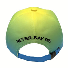 M Embroidery Baseball Cap Fluorescent Gradient Sports Hat Sunscreen Dad Hats