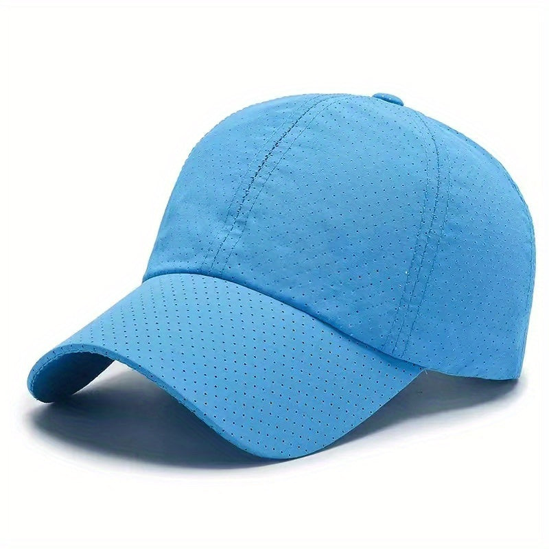 Breathable Baseball Cap Quick Drying Sunshade Dad Hat Lightweight