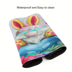 Large Santa Claus Mouse Pad 29.97x80.01cm Non-Slip Rubber Base