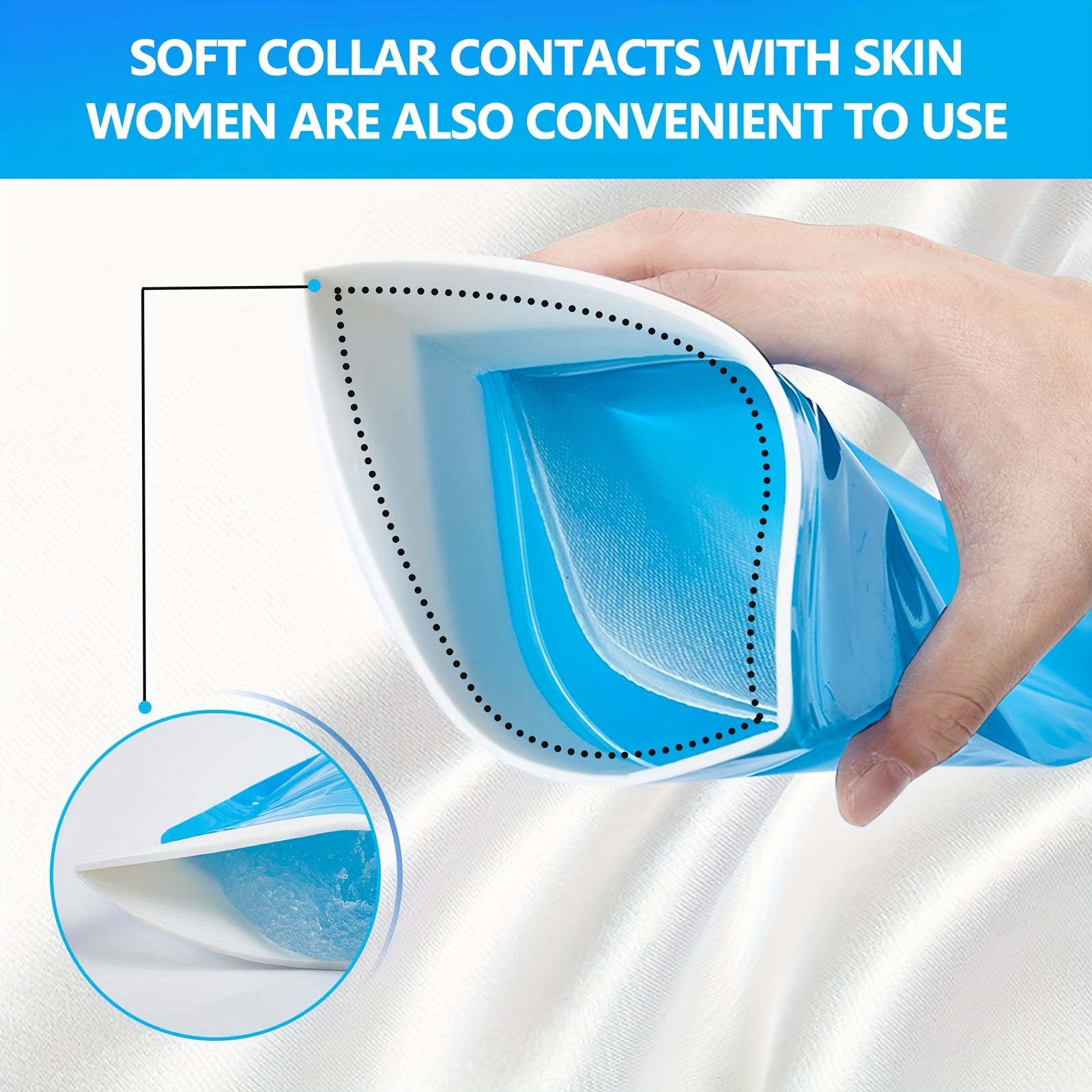 20pcs Portable Disposable Urine Bags for Travel Traffic Jams and Emergencies