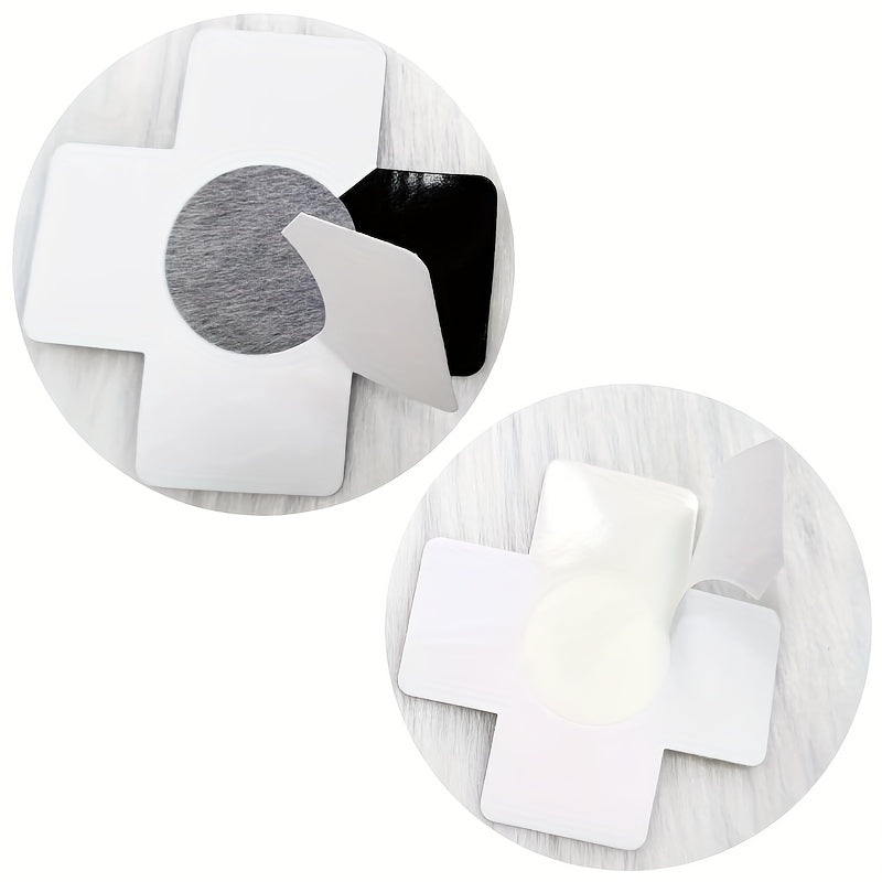 4 Pairs Disposable Cross Breast Pasties Self-adhesive Chest Pasties