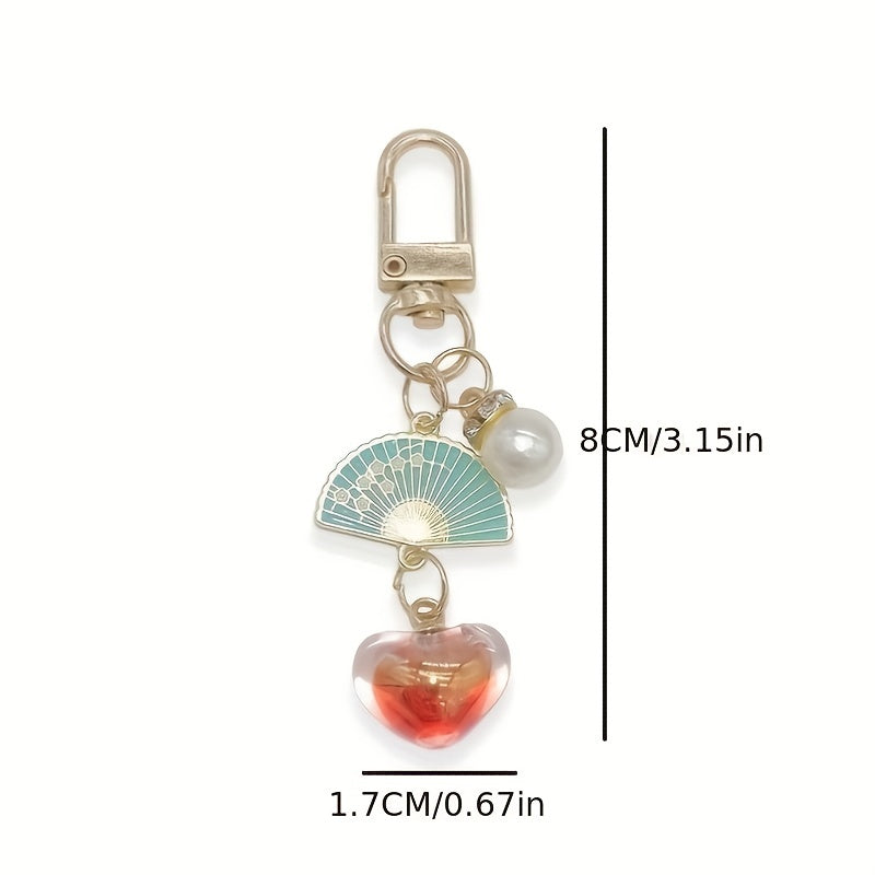 Durable High Keychain Key Ring with Metal Buckle