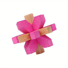 Wooden Puzzle Toys Kongming Locks Luban Locks Football 24 Locks 6 Tong