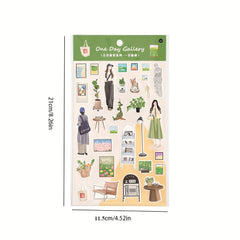 Creative Cartoon Stickers for Scrapbooking DIY Decoration