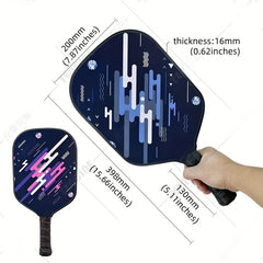 1pc 2pcs Honeycomb Fiberglass Pickleball Paddle Racket