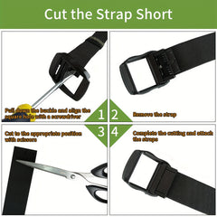 Adjustable Outdoor Nylon Waistband Quick Release Leisure Belts