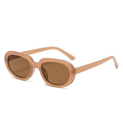Outdoor Oval Plastic Sunshade Sunglasses for Men and Women