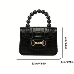 Girls Mini Jelly Handbag Portable Travel Bag