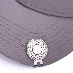 Round Dollar Golf Cap Clip Magnetic Ball Marker Golf Accessories
