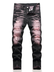 Boys Ripped Jeans Denim Pants for Spring/Autumn Kids Clothes