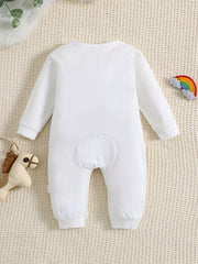 Mama&PaPa Baby Onesie Long Sleeve Cotton Unisex Newborn Romper
