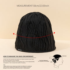 Solid Bucket Hat Lightweight Breathable Women's Elastic Adjustable