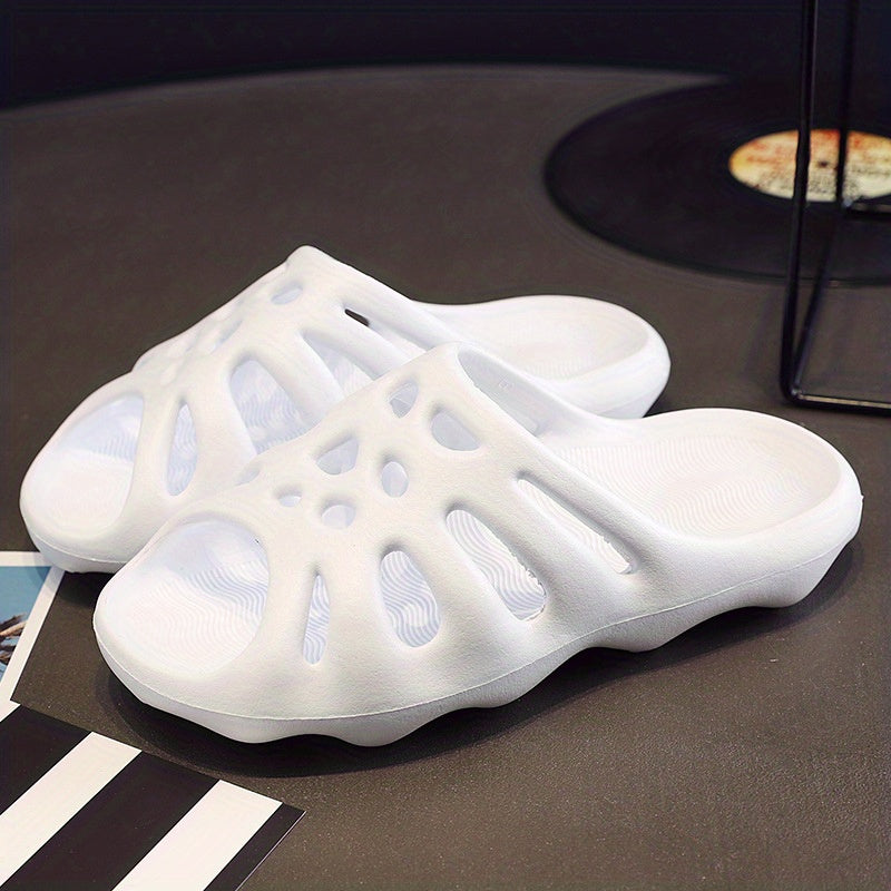 Men's Lightweight Non Slip Open Toe Quick Drying Slides