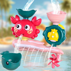 Kids Bath Toys Water Play Set for Boys and Girls