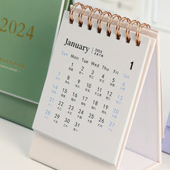 Mini Schedule Planner Small Desk Calendar