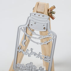 Christmas Bottle Metal Cutting Dies Stencils DIY Scrapbook Stamp Photo Album