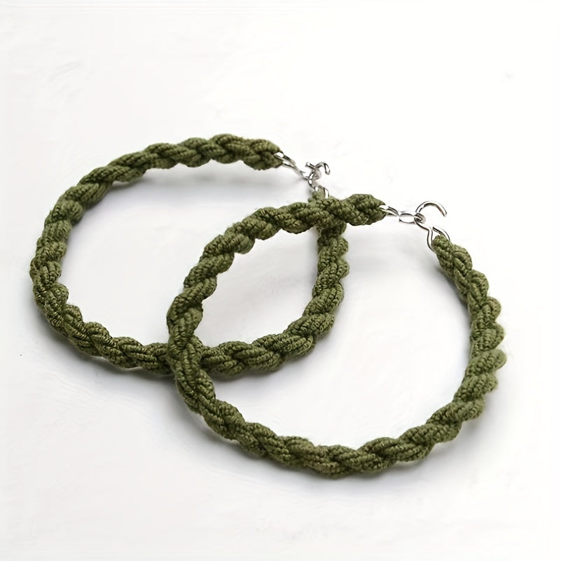 Elastic Boot Bands with Metal Hooks for Military Boots