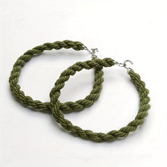 Elastic Boot Bands with Metal Hooks for Military Boots