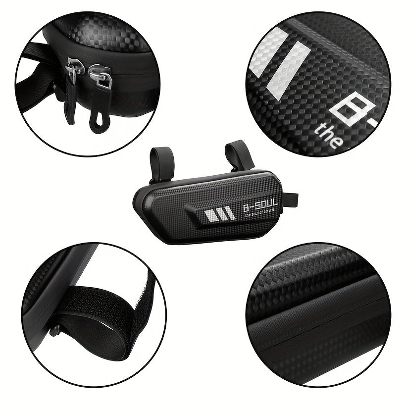 Waterproof Mountain Bike Bag Top Tube Hardside Storage