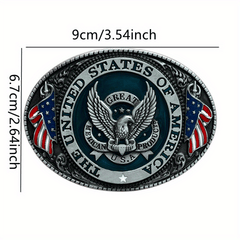 Hot Eagle American Flag Belt Buckle Retro Casual Handicrafts