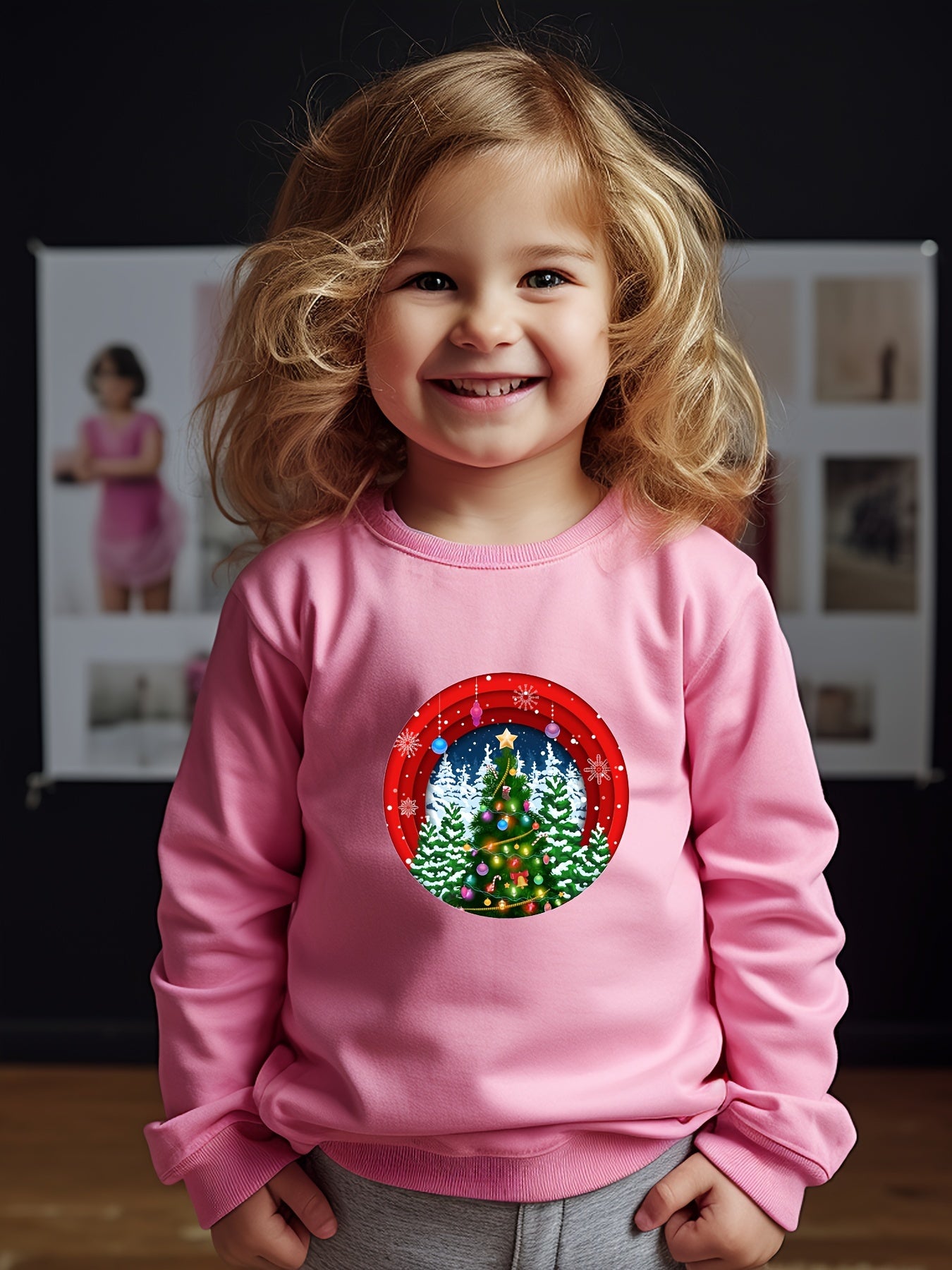 OERYUI Toddler Boys girls Christmas Tree Graphic Cartoon...