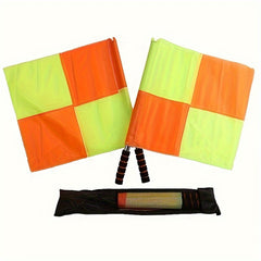 Football Referee Equipment - Red & Yellow Cards Bag with Whistle