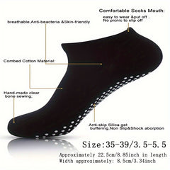 Breathable Anti Slip Yoga Socks for Women - High Elasticity