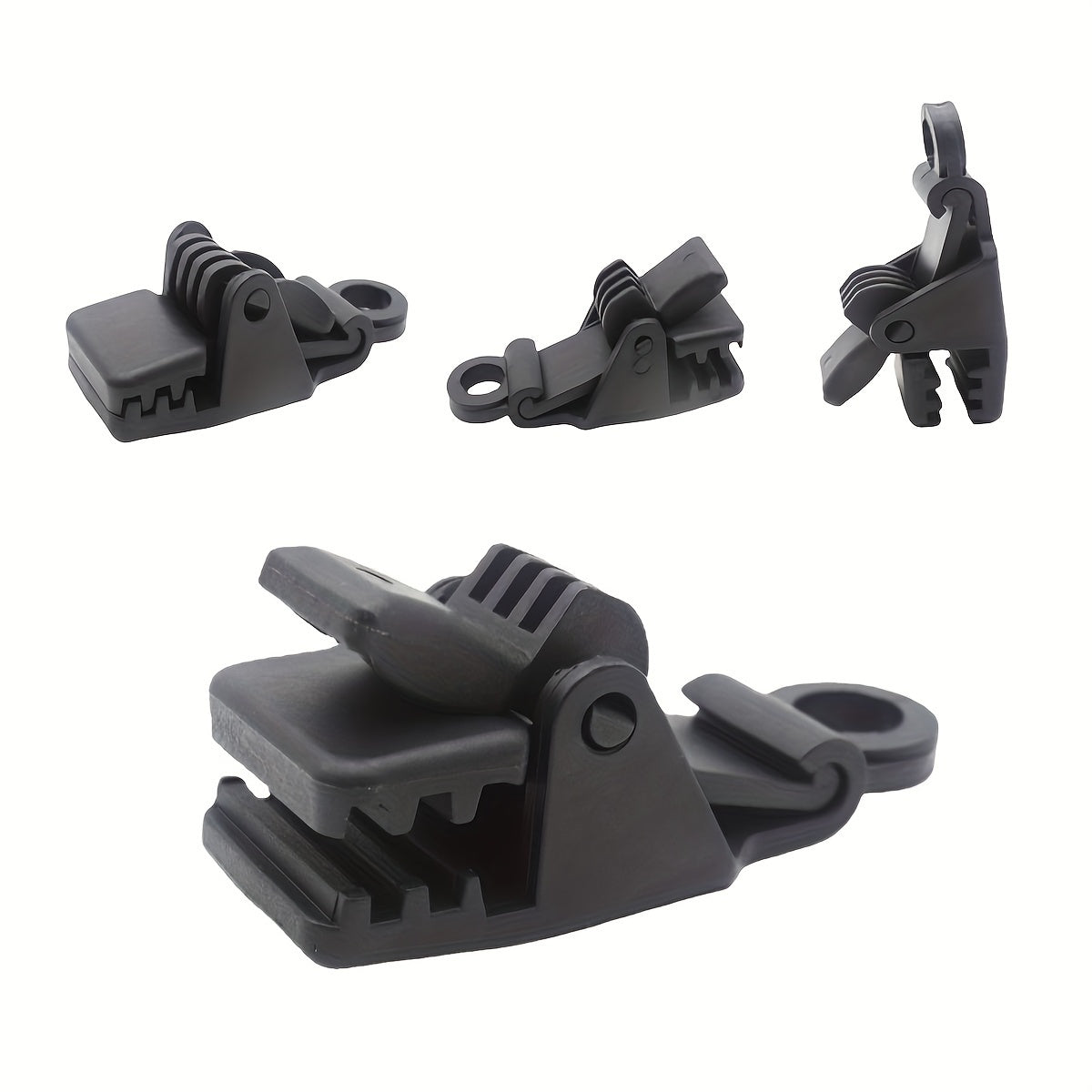 5pcs Tent Clips Outdoor Canopy Reinforced Tent Clips Plastic Clips Roof Tarp