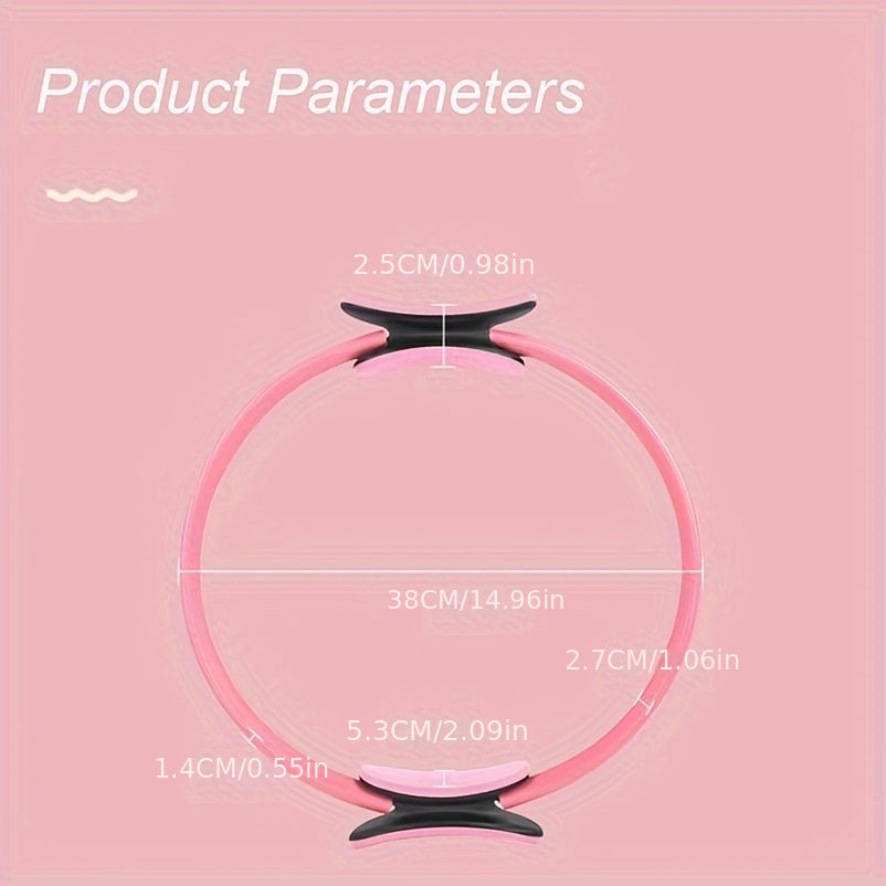 Pilates Ring Yoga Stretching Ring With Handle for Body Shaping