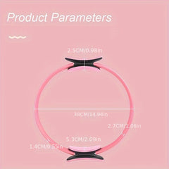 Pilates Ring Yoga Stretching Ring With Handle for Body Shaping