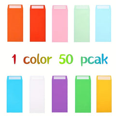 50pcs Christmas Halloween Money Saving Challenge Envelopes 8.89x16.51 Cm