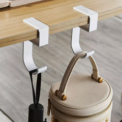Portable Hook for Hanging Items on Desktops and Cabinets