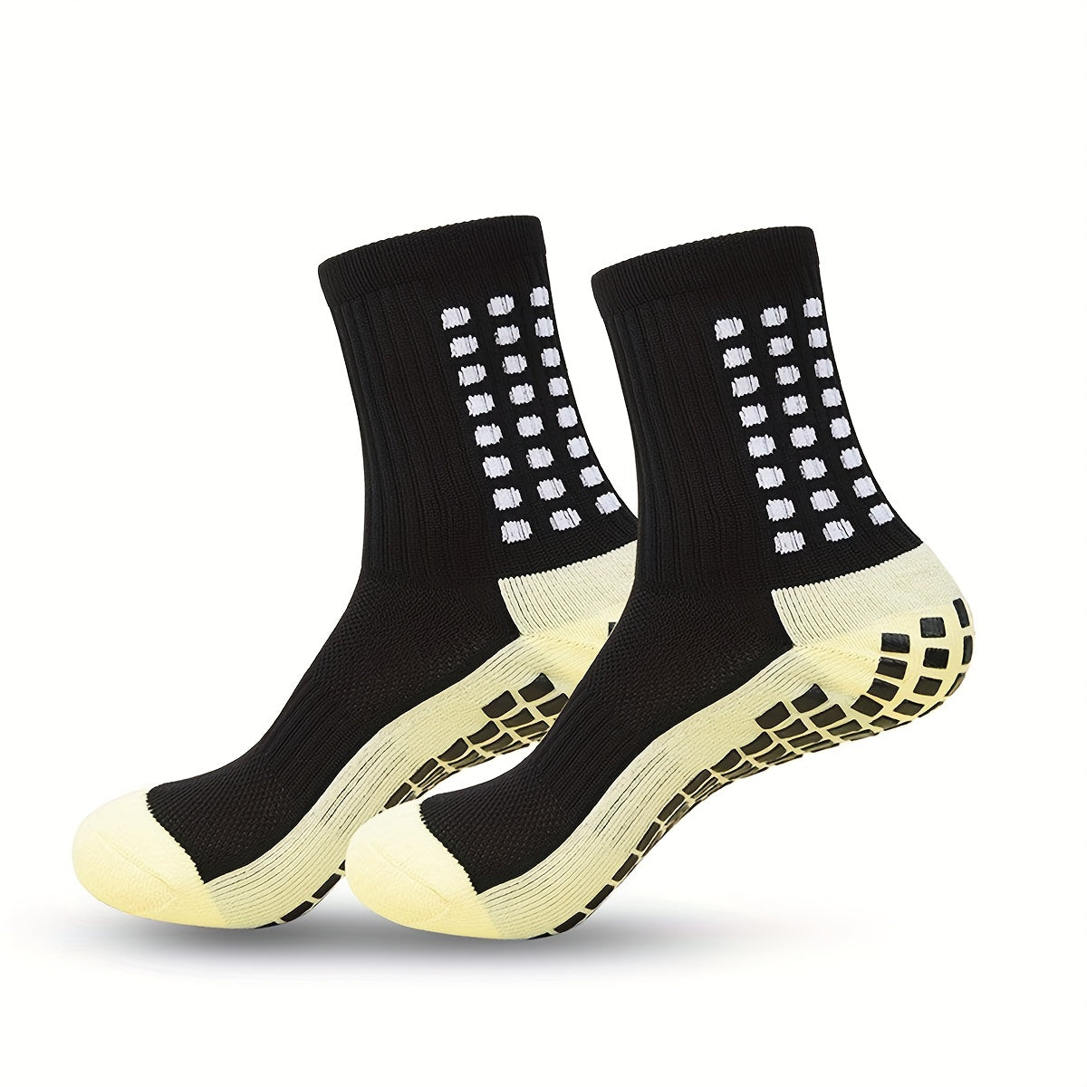 Men's Non-slip Mid Calf Training Socks