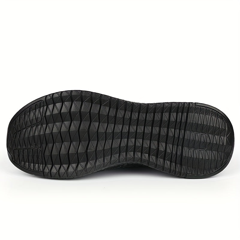 Women's Striped Walking Shoes Outdoor Slip-on Mesh Sneakers