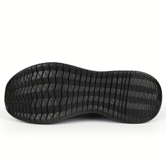 Women's Striped Walking Shoes Outdoor Slip-on Mesh Sneakers