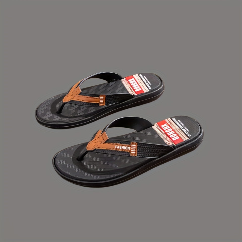Men's Comfy Beach Slippers Outdoor Casual Flip Flops