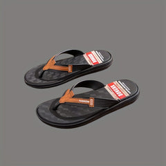 Men's Comfy Beach Slippers Outdoor Casual Flip Flops