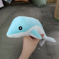 27 Dolphin Plush Toy Soft Stuffed Animal with Eyes Aquariums Home Decor