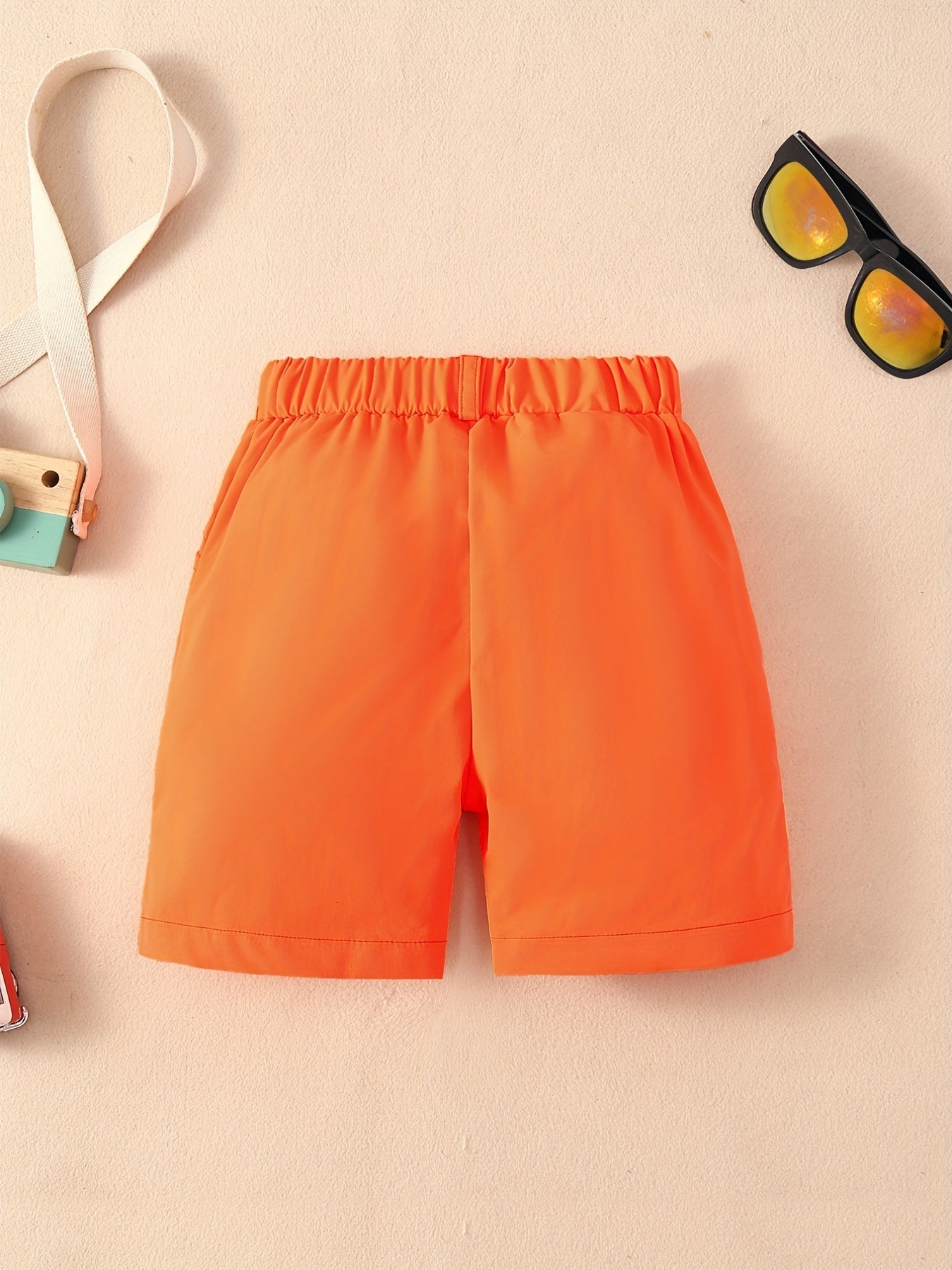 Boys Comfortable Elastic Waist Shorts for Summer