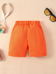 Boys Comfortable Elastic Waist Shorts for Summer