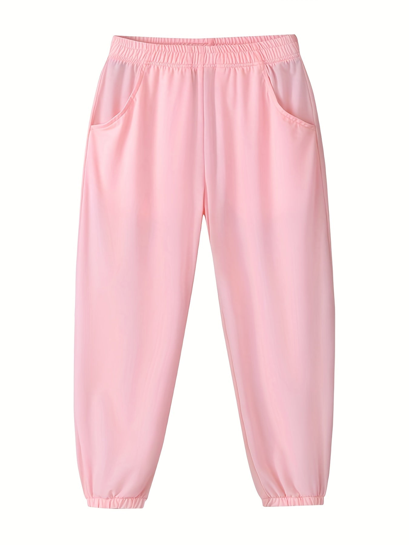 Boys Casual Ice Silk Long Pants Spring Autumn Kids Clothing