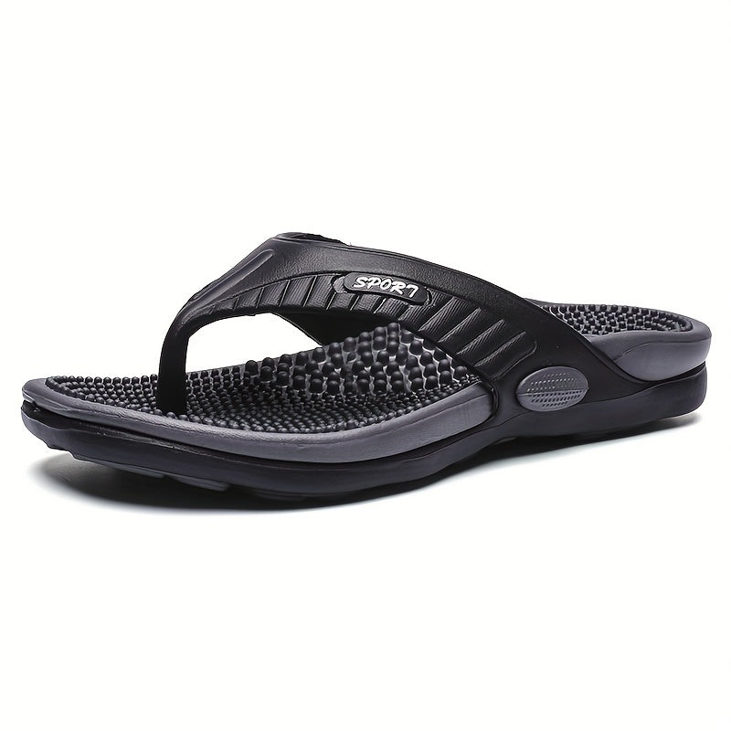 Men's Massage Non Slip Slides Comfortable Quick Drying Slides
