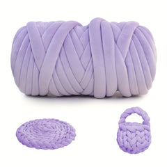 Arm Knitting Chunky Yarn Saver Jumbo Velvet Yarn for Large Hand Knit Blankets