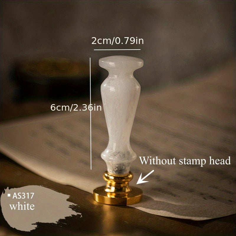 DIY Wax Seal Handle Brass Stamp Tool Christmas Decoration Art Craft