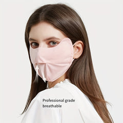 Women's Sunscreen Ice Silk Face Mask - Anti UV Cycling Dust Mask