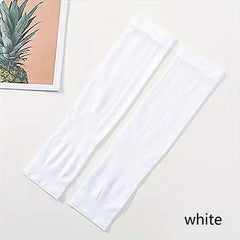 Ice Feeling Sunscreen Sleeve Solid Long Arm UV Protection Sleeve