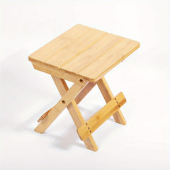 Bamboo Folding Shower Stool for Leg Shaving